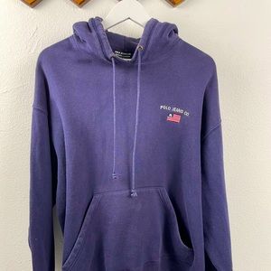 Vintage Ralph Lauren Jeans Co. Dark Blue Hoodie